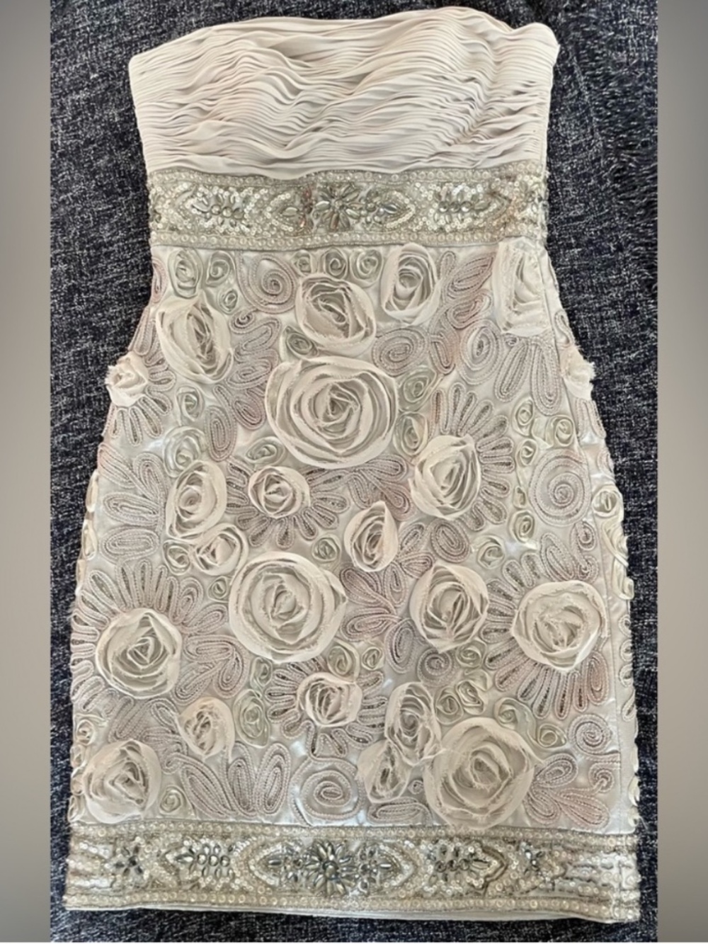 Sue Wong strapless dress